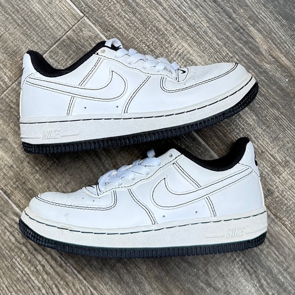 Nike Other - Nike forces, White Black Sneakers 11c